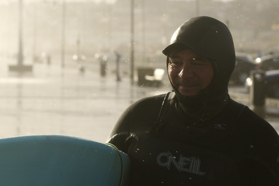 Surfer at Tramore